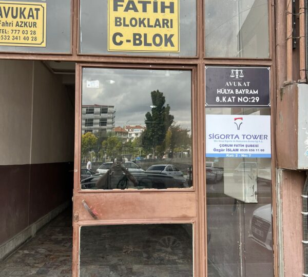 Sigorta Tower Çorum Şubesi